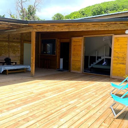 Charmant Bungalow Tout Confort Climatise - Terrasse Et Acces Plage ! Deshaies Extérieur photo